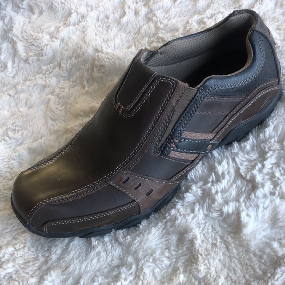 Sketchers Mens Brown Relaxed Fit Slip On Shoes Size 9 - Picture 6 of 12